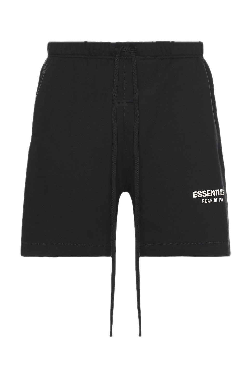 Fear of God ESSENTIALS Fußball-Fleece-Shorts Tiefschwarz