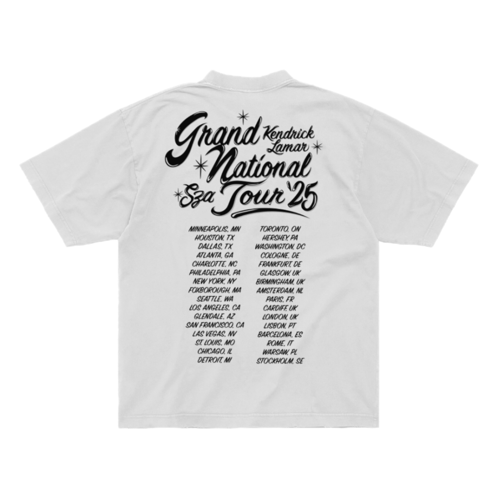 Kendrick Lamar Grand National Tour 2025 Wenn diese Welt mir gehörte Shirt