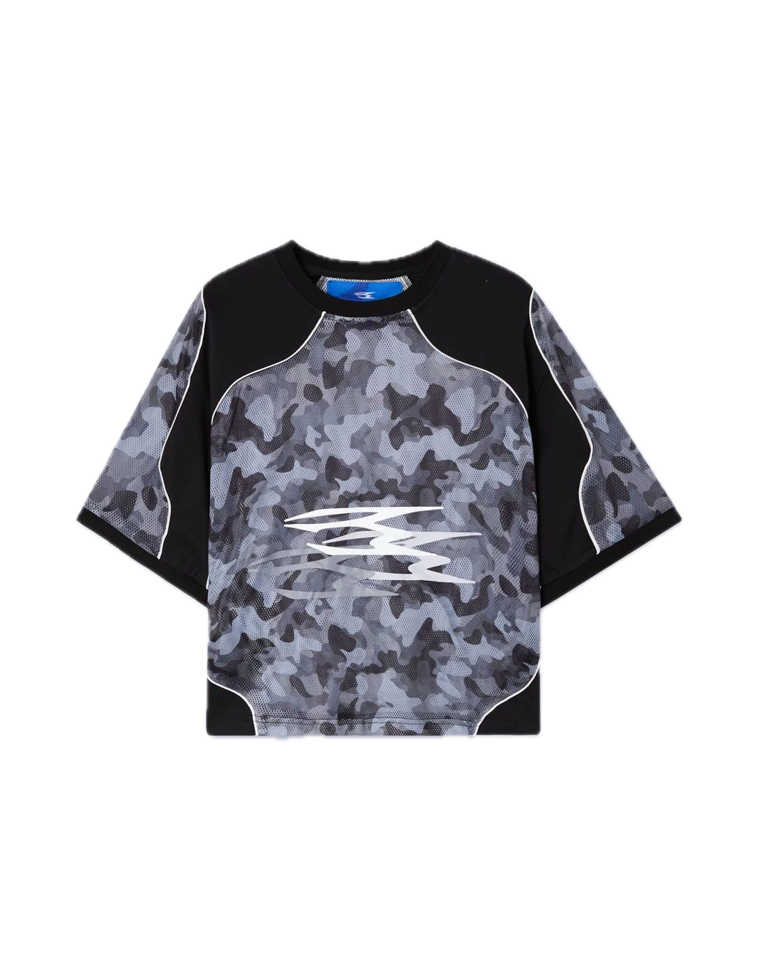 Noemotions Mesh Tee Schwarz