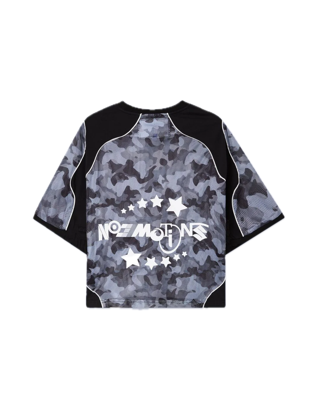 Noemotions Mesh Tee Schwarz