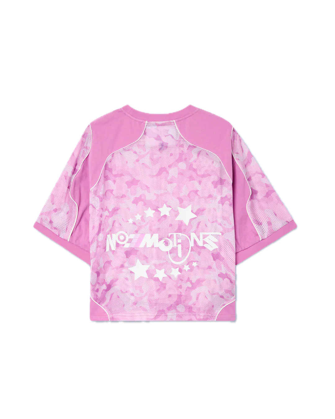 Noemotions Mesh Tee Pink