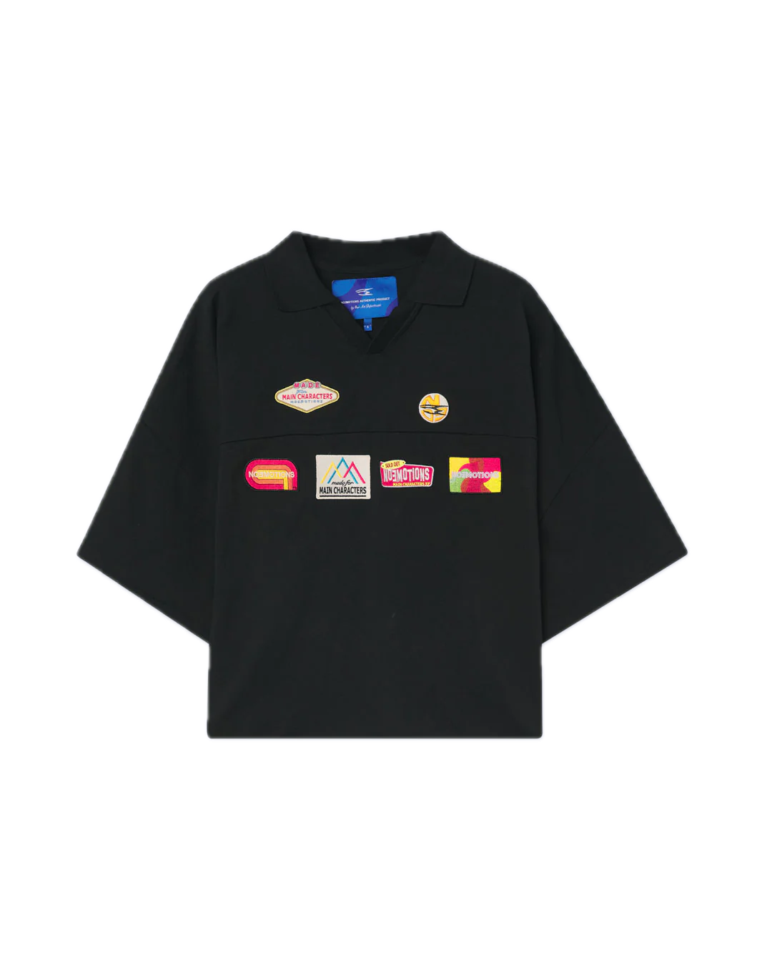 Noemotions Multilogo Polo Black
