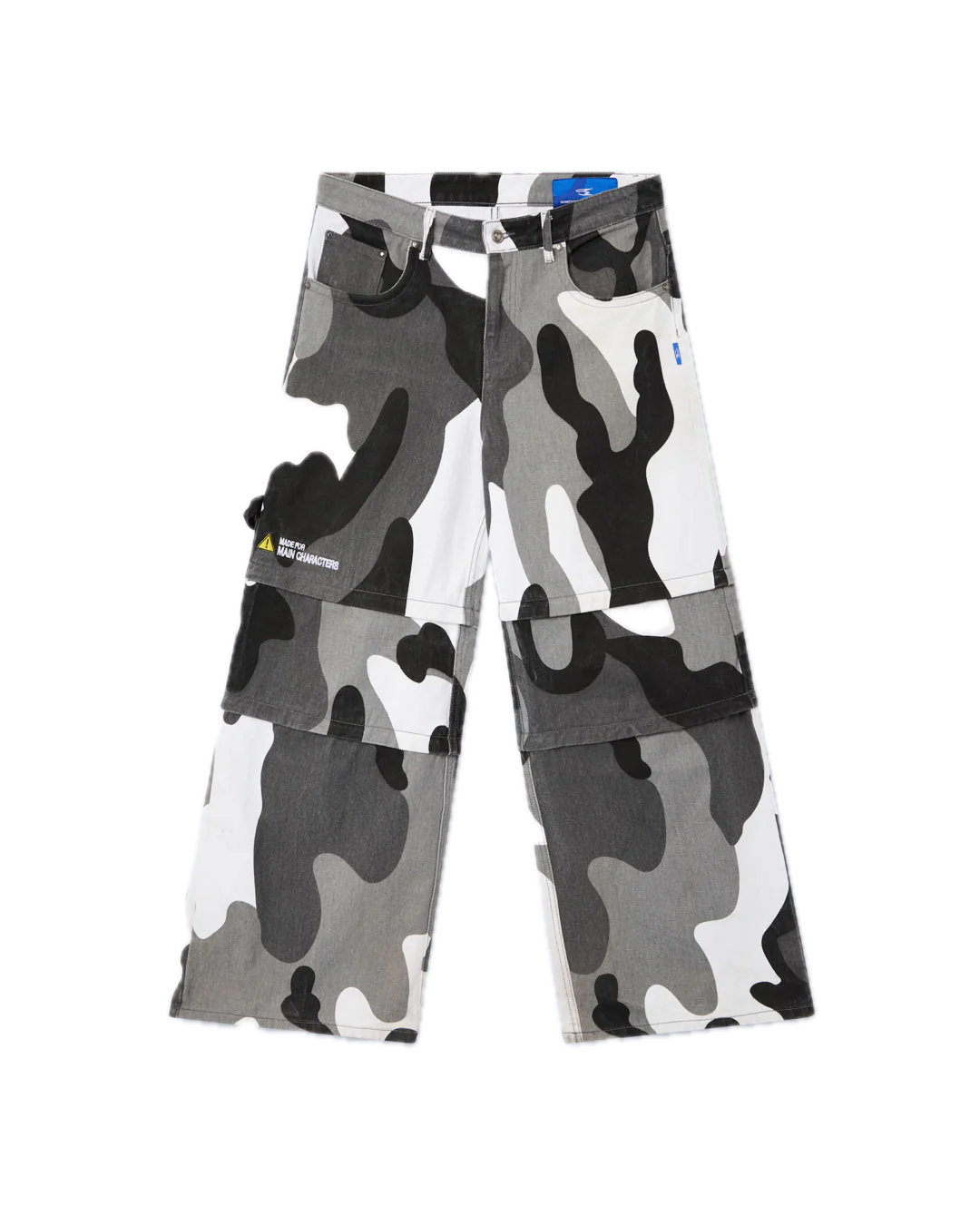 Noemotions Triple Cargo Denim Camo