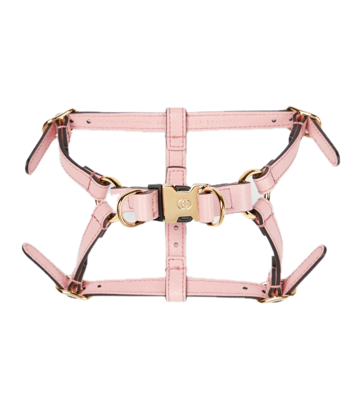 Gucci Dog Harness Demetra Pig Print