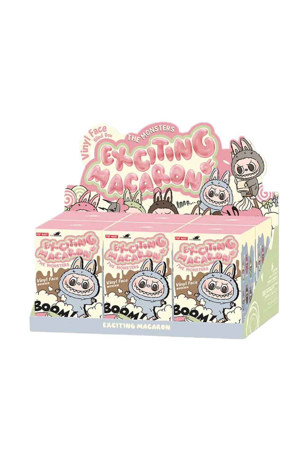 Pop Mart Labubu The Monsters Tasty Macarons Plush