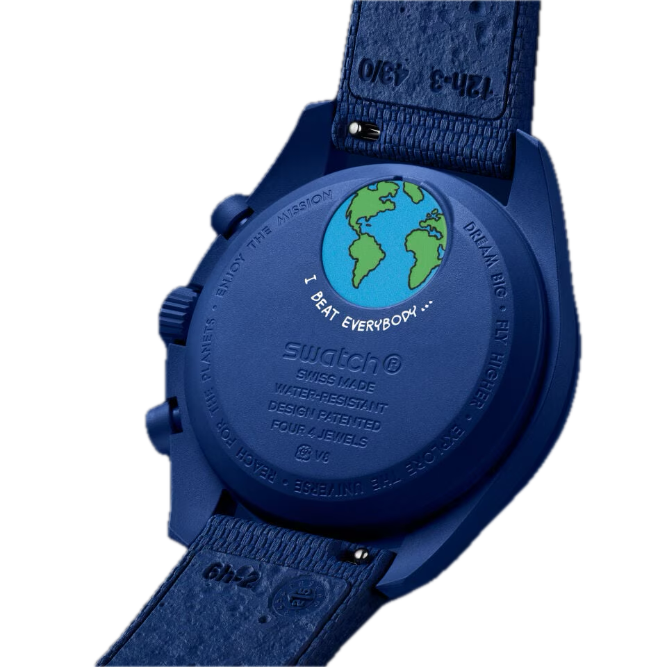 Swatch x Omega Mission To Earthphase Moonshine Gold Snoopy