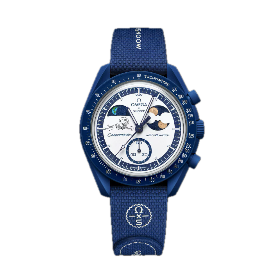 Swatch x Omega Mission To Earthphase Moonshine Gold Snoopy