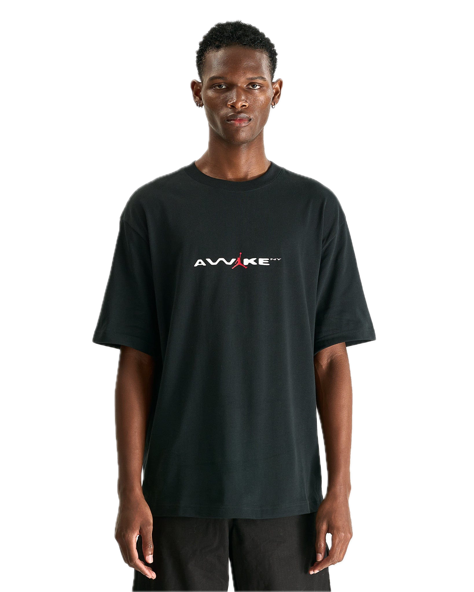 Nike Jordan Men's Awake NY T-Shirt Black / University Red