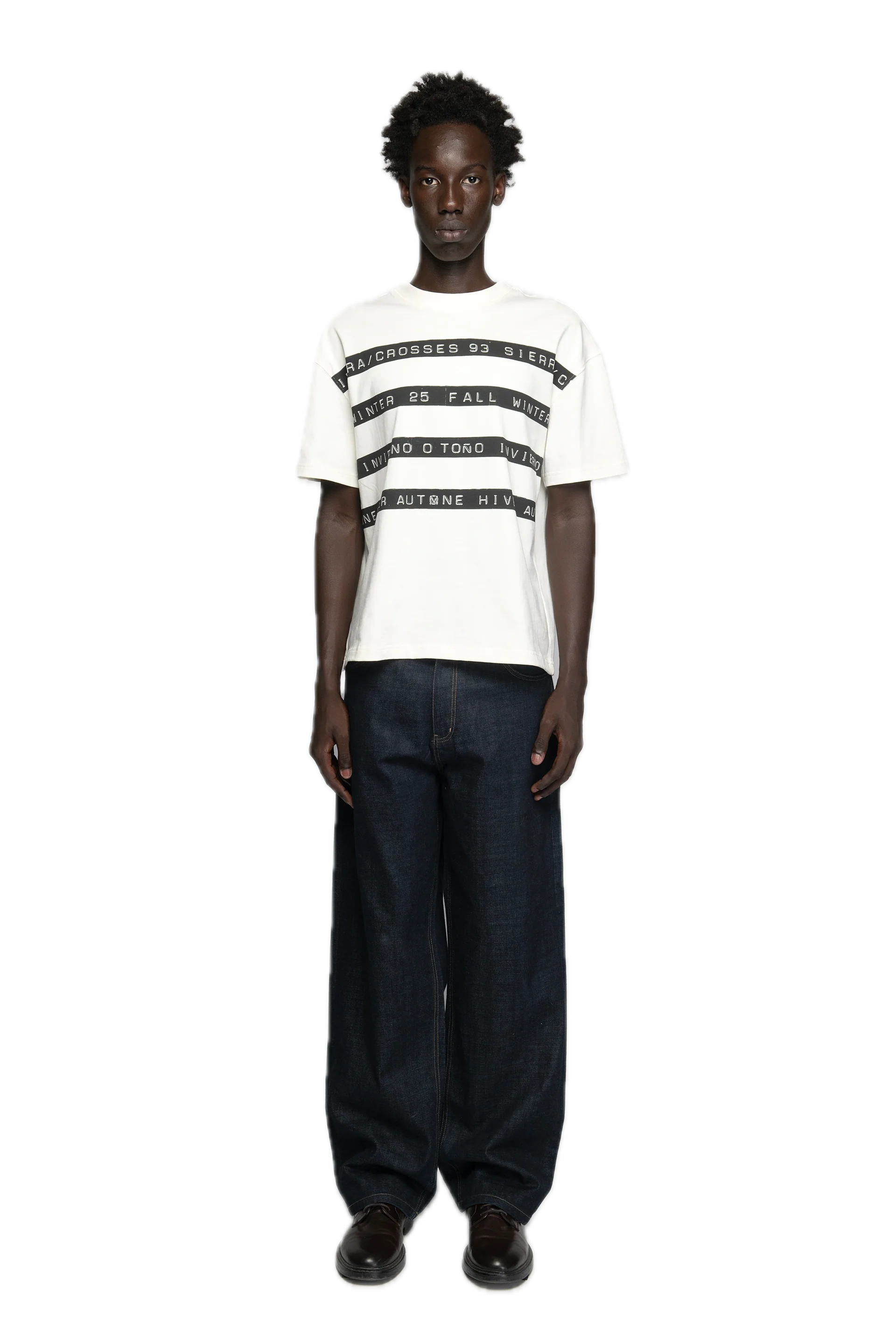 93 Sierra/Crosses Notebook T-shirt White