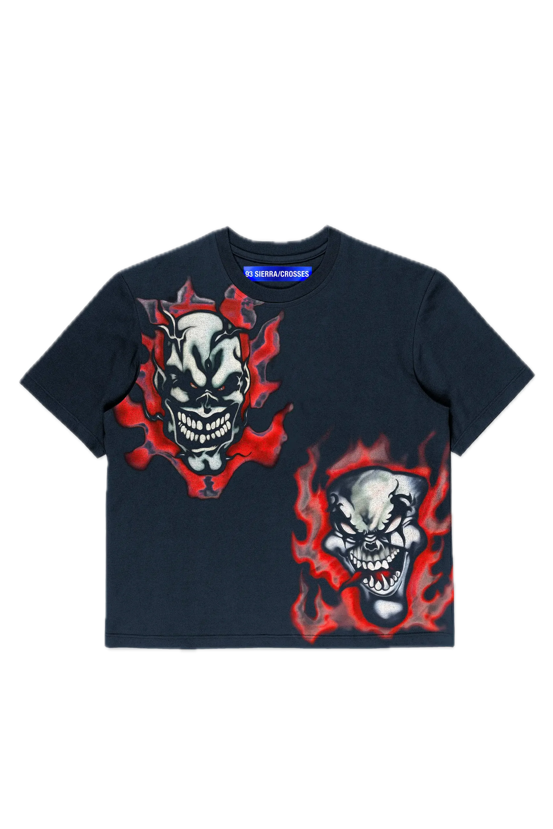 93 Sierra/Crosses Flaming Faces T-Shirt