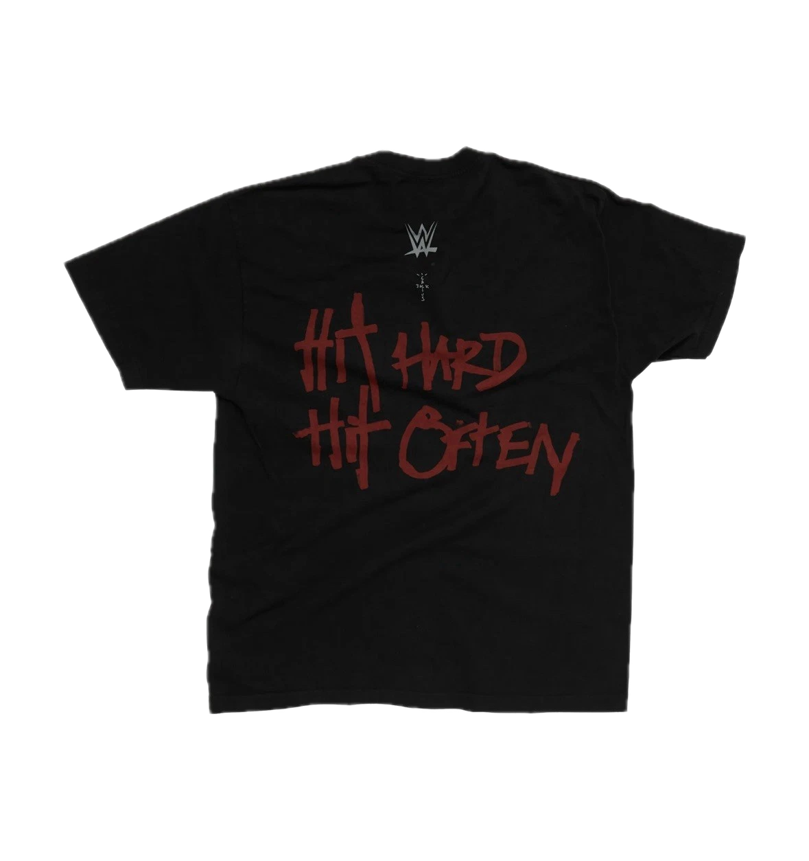 Travis Scott x WWE OTC Roman Reigns Black Tee