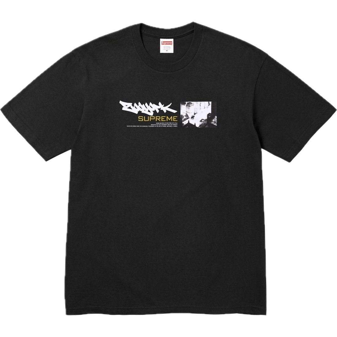 Supreme/Zoo York Dynasty Schwarzes T-Shirt