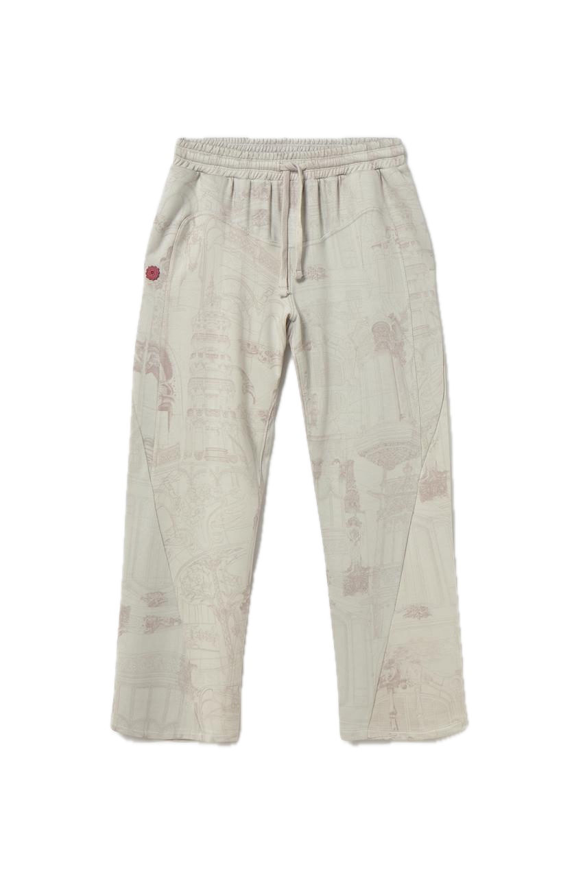 Ugo Boulard All Over Sweatpants Beige