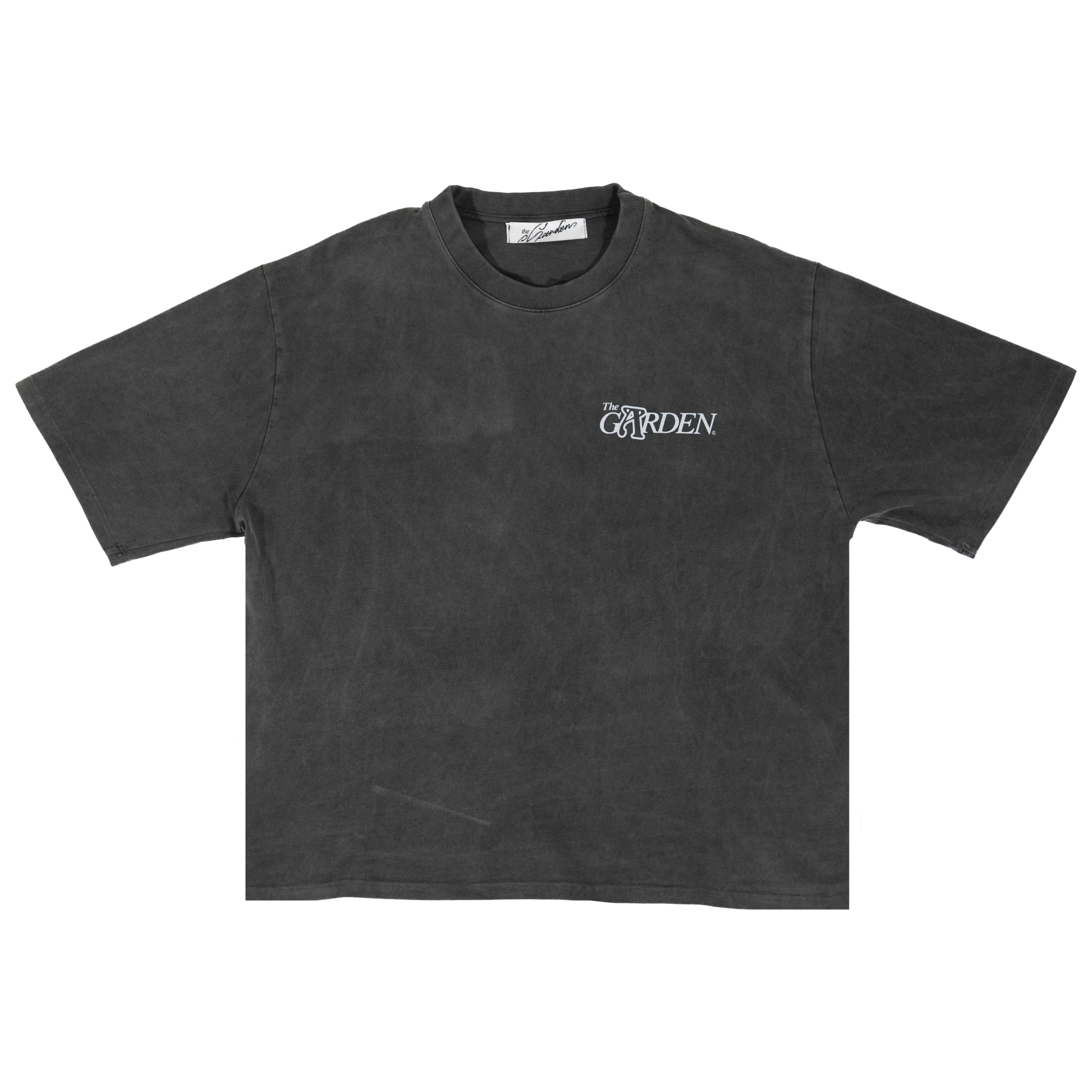 The Garden Casino T-shirt Washed Black