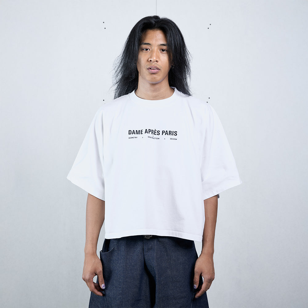 Dame Apres Paris GCD Weißes Uniform-T-Shirt