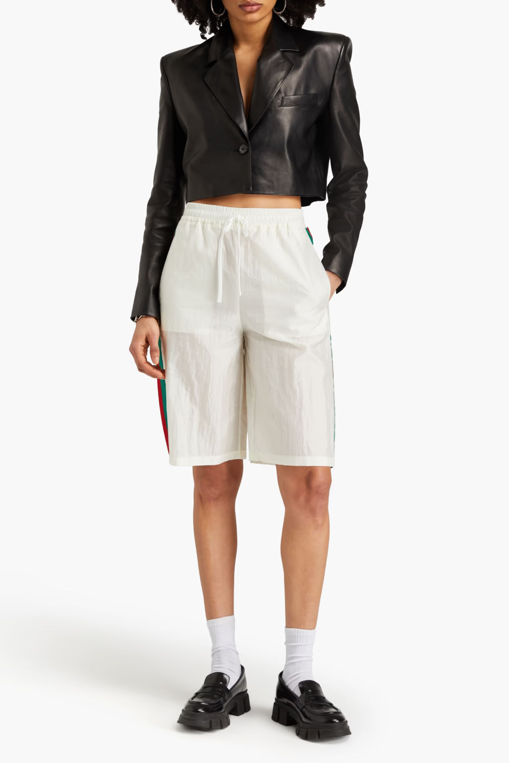 Gucci Bermuda Nylon White