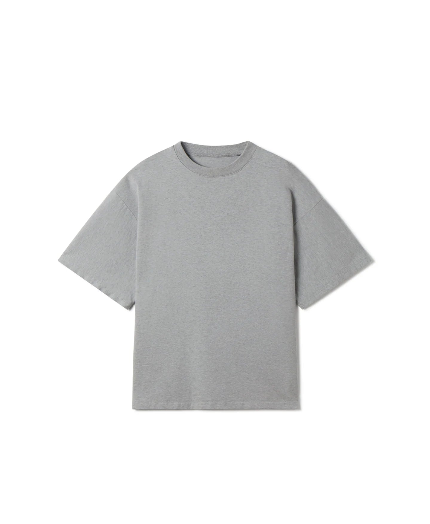Velour Garments 300 GSM „Hellgrau meliert“ T-Shirt