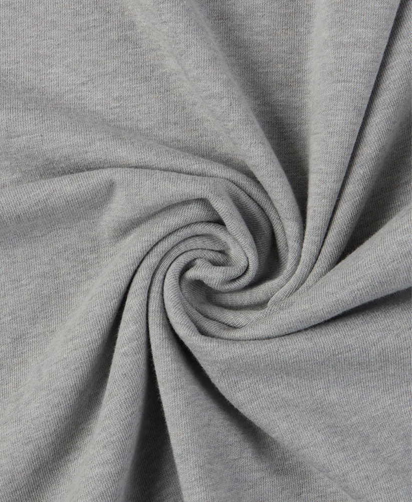 Velour Garments T-Shirt „Heather Grey“, 300 g/m²