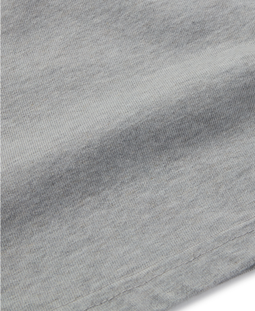 Velour Garments T-Shirt „Heather Grey“, 300 g/m²