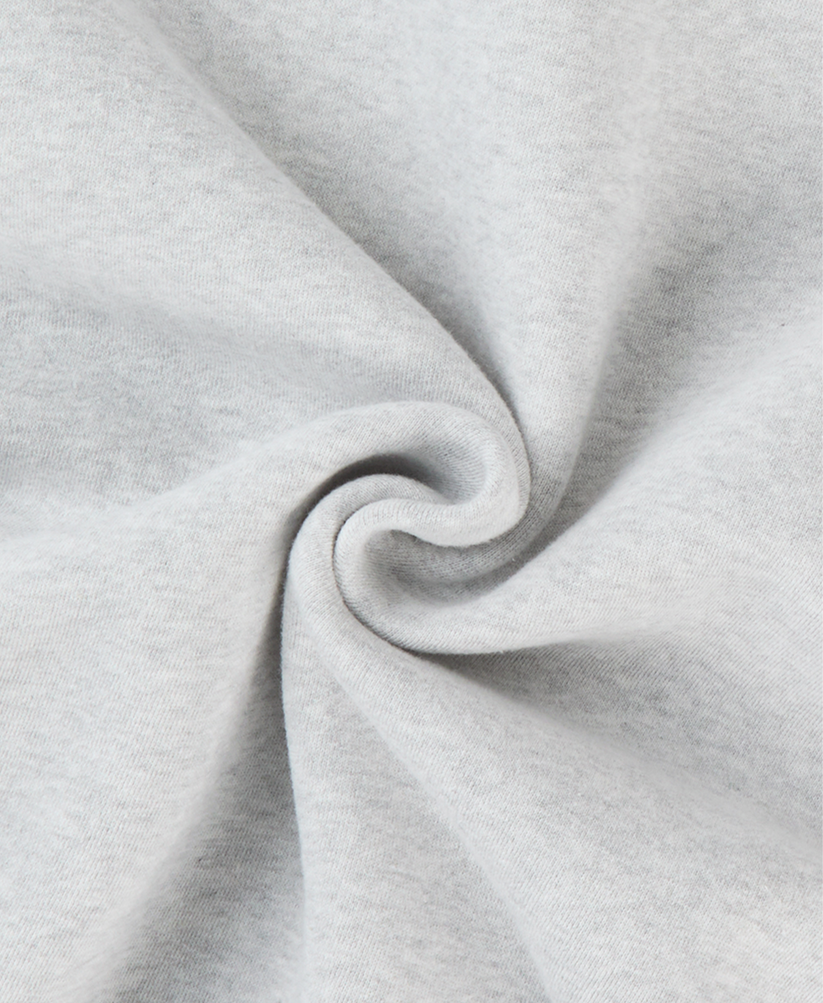 Velour Garments 450 GSM 'Light Heather Gray' Hoodie