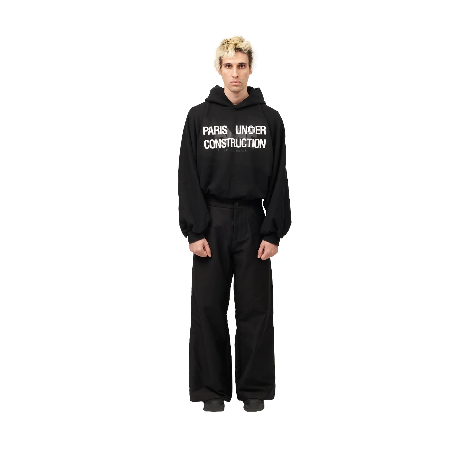 Dame Après Paris Black Uniform Hoodie