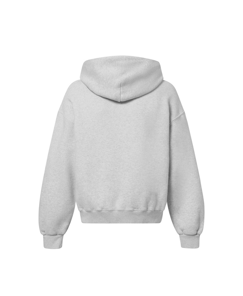 Velour Garments 450 GSM 'Light Heather Gray' Hoodie