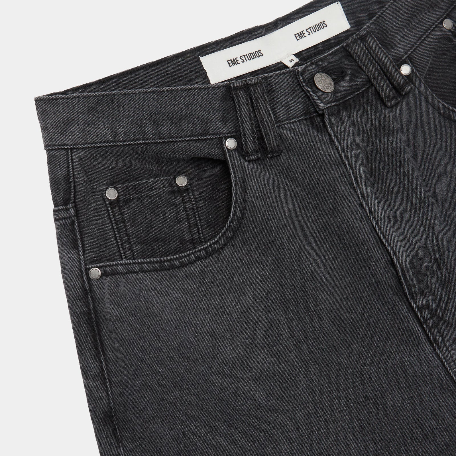 EME Studios Slate Black Jeans DB