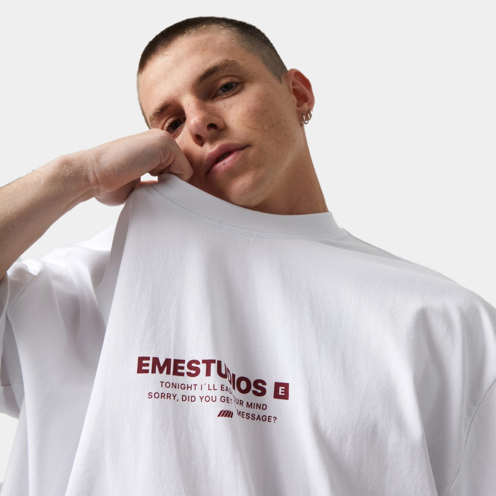 EME Studios Hectic Pearl Oversized Tee
