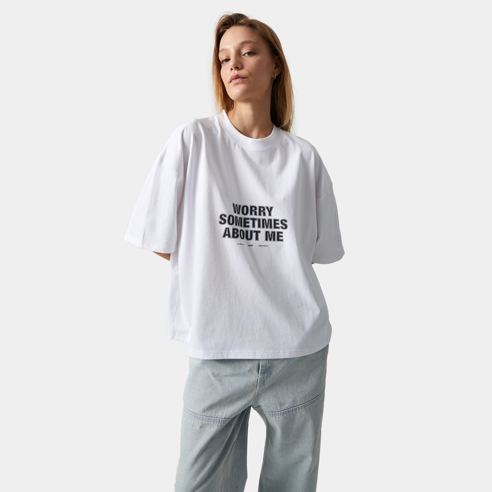 EME Studios Target Pearl Oversized Tee