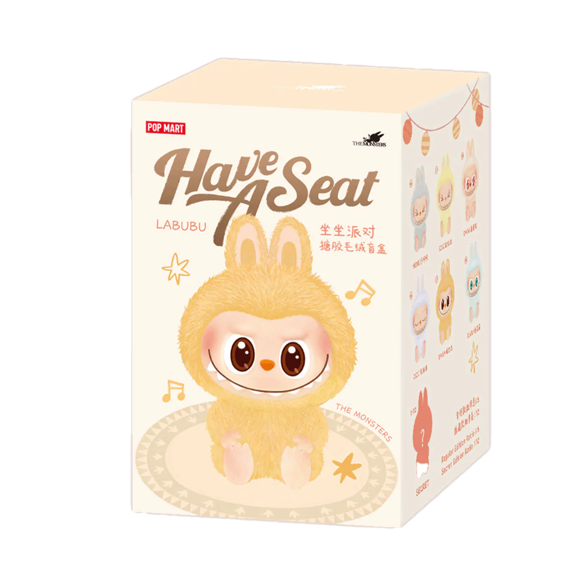 Pop Mart Labubu The Monsters Have a Seat Vinyl Plush