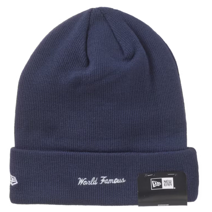 Supreme New Era Box Logo Beanie (FW24) Navy