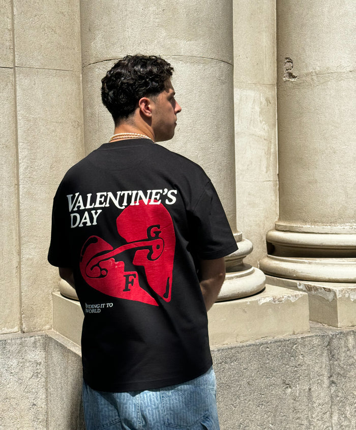 Fakegods Valentine's Tee Black
