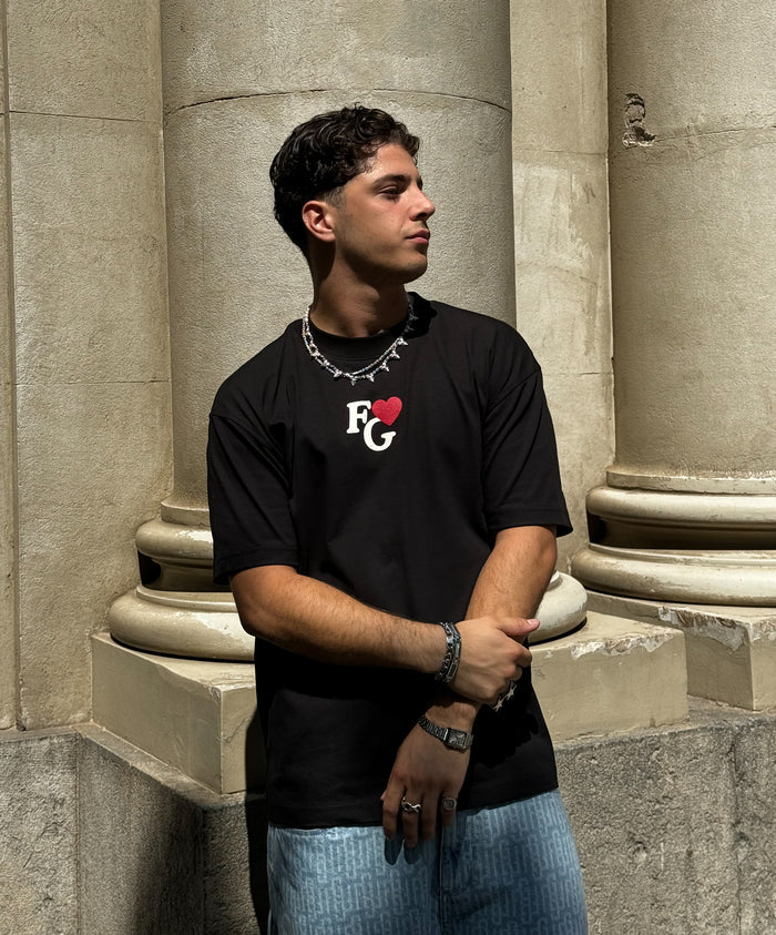 Fakegods Valentine's Tee Black