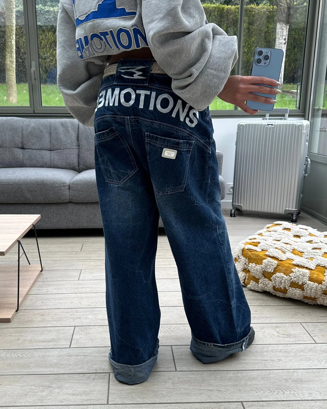 Noemotions Masterpiece Baggy Jeans Blue
