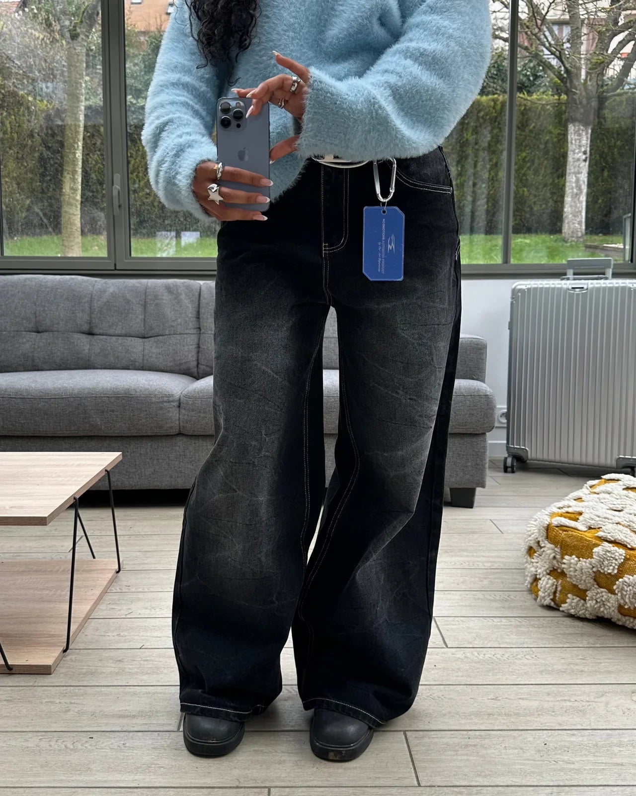 Noemotions Masterpiece Baggy Jeans Black