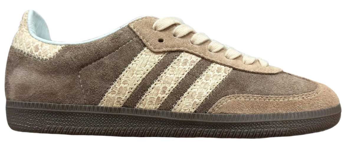 Adidas Samba 'Brown Raffia' Bespoke by MBS
