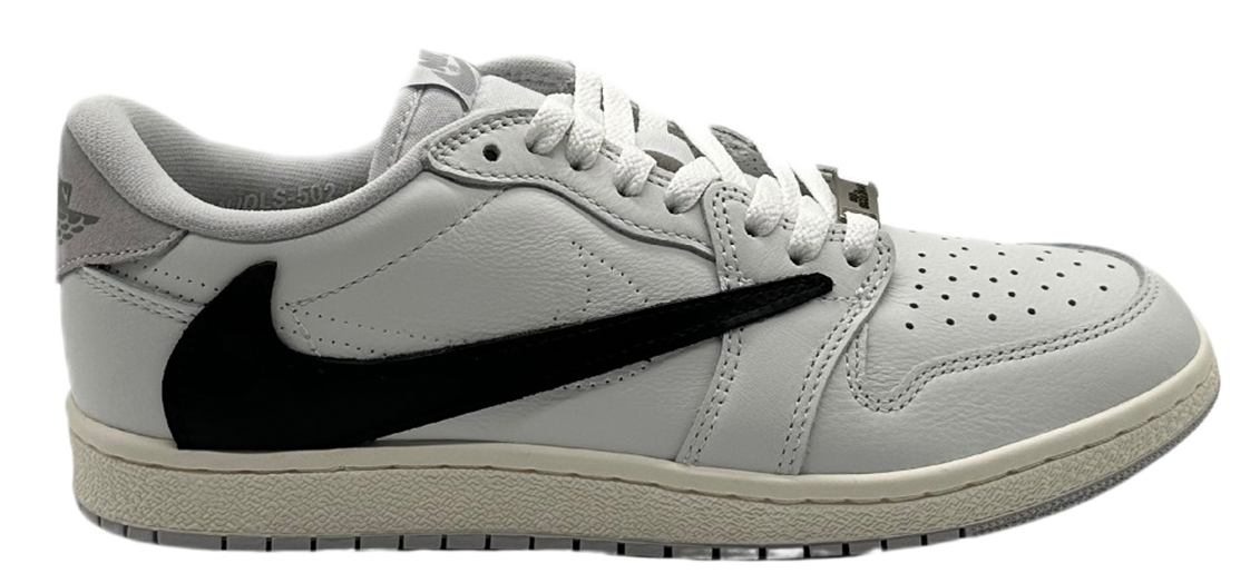 Jordan 1 Low Summit White 'Reverse Swoosh' by Siji Studios