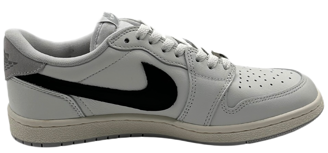 Jordan 1 Low Summit White 'Reverse Swoosh' by Siji Studios