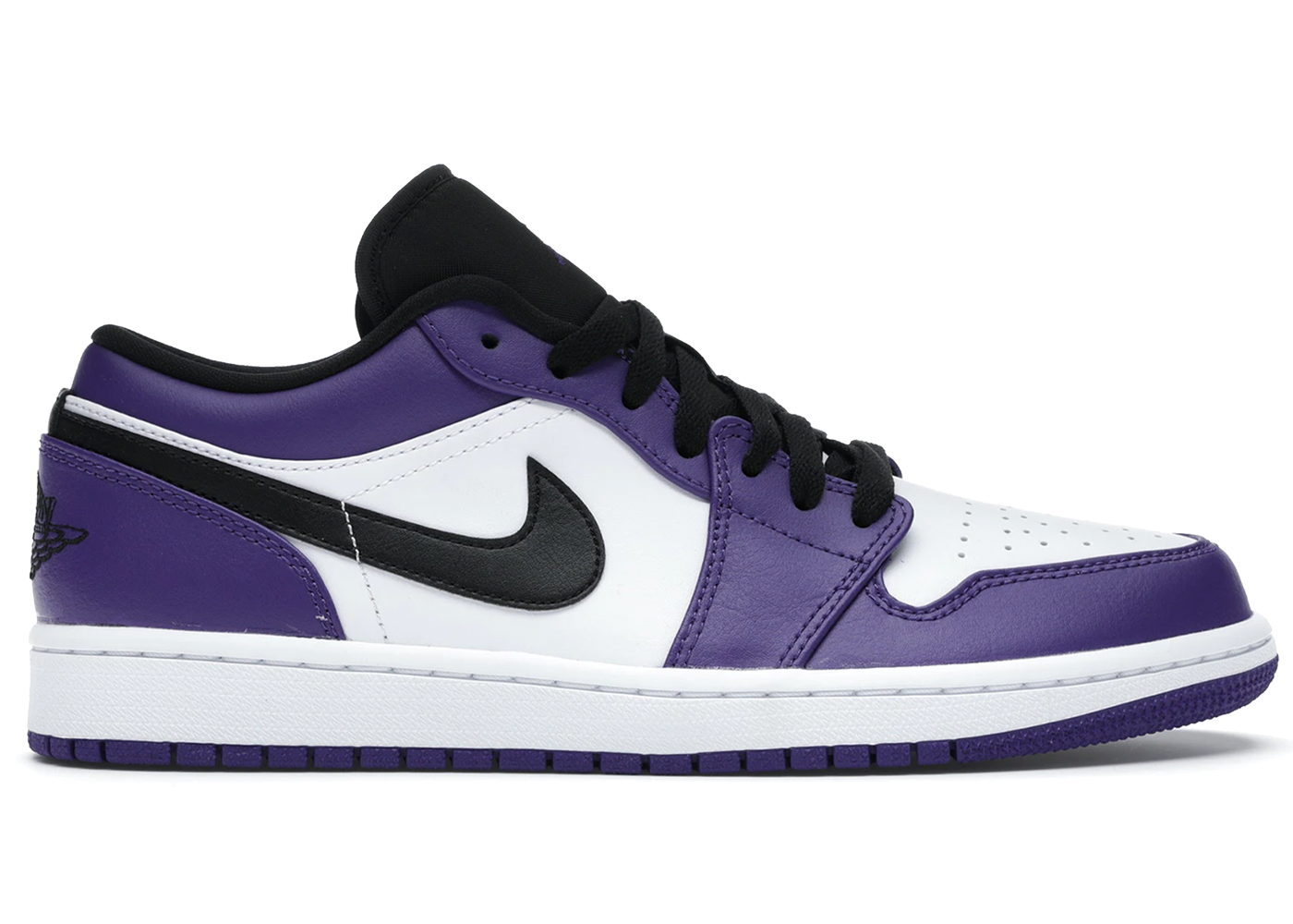 Jordan 1 Low Court Purple