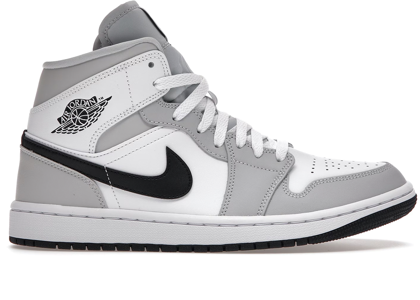 Jordan 1 Mid Light Smoke Grey (W)