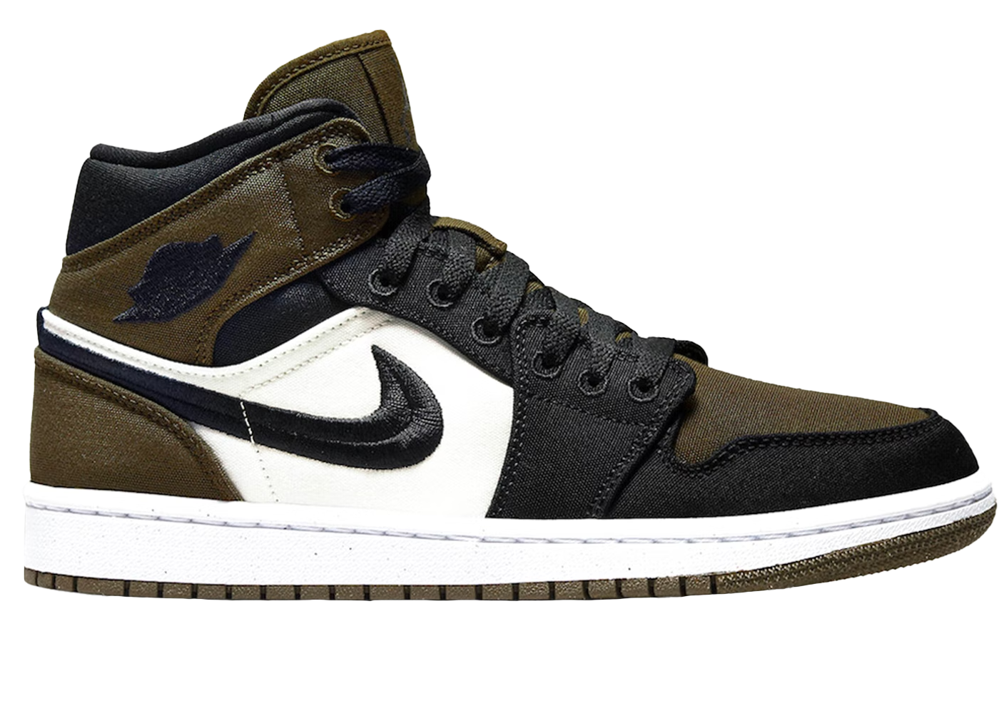 Jordan 1 Mid Olive Toe (W)