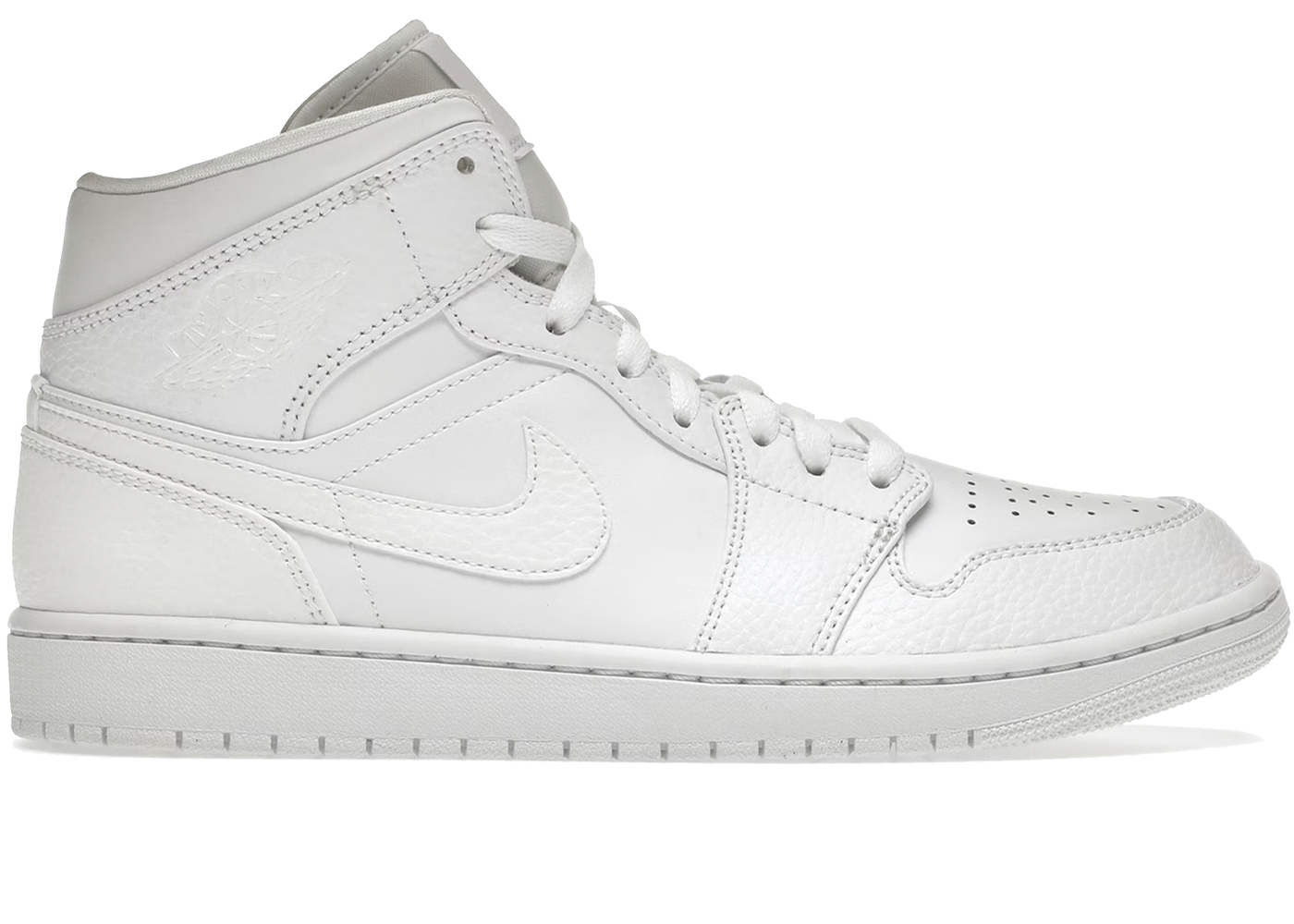 Jordan 1 Mid Triple White GS