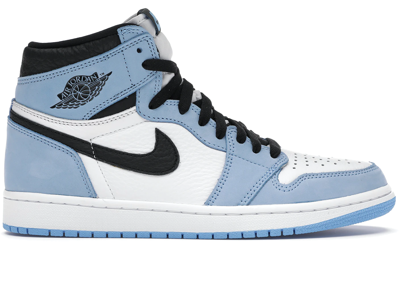 Jordan 1 Retro High White University Blue Black