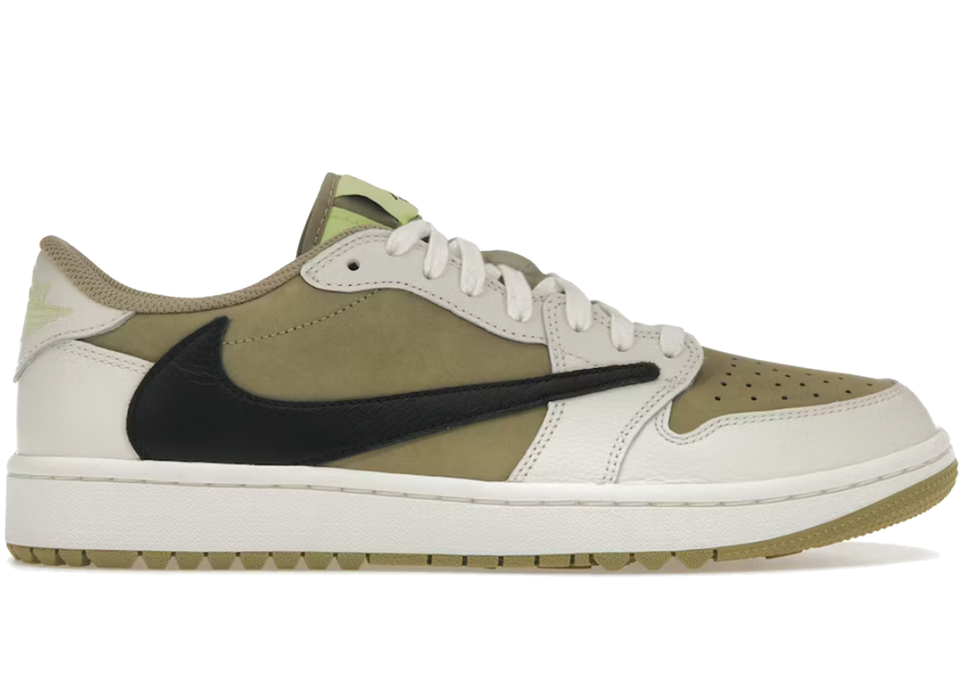 Jordan 1 Retro Low Golf Travis Scott Neutral Olive