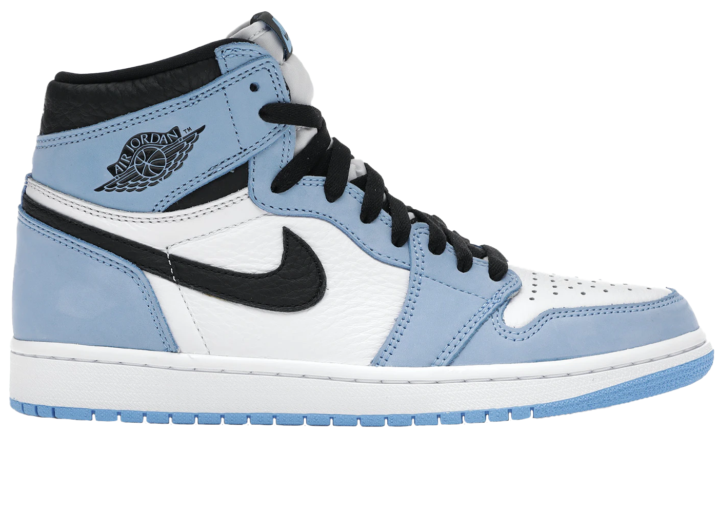 Jordan 1 Retro High White University Blue Black GS