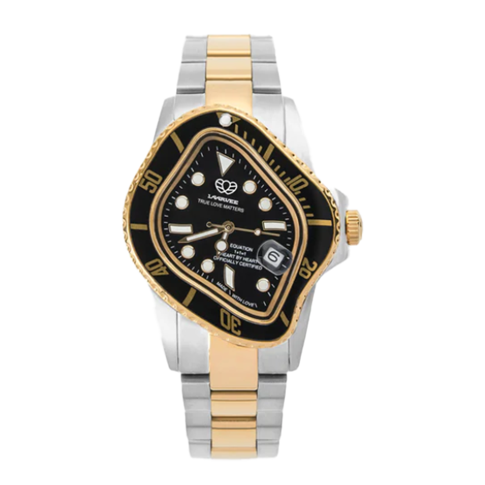Laarvee Silver & Golden Precision Steel