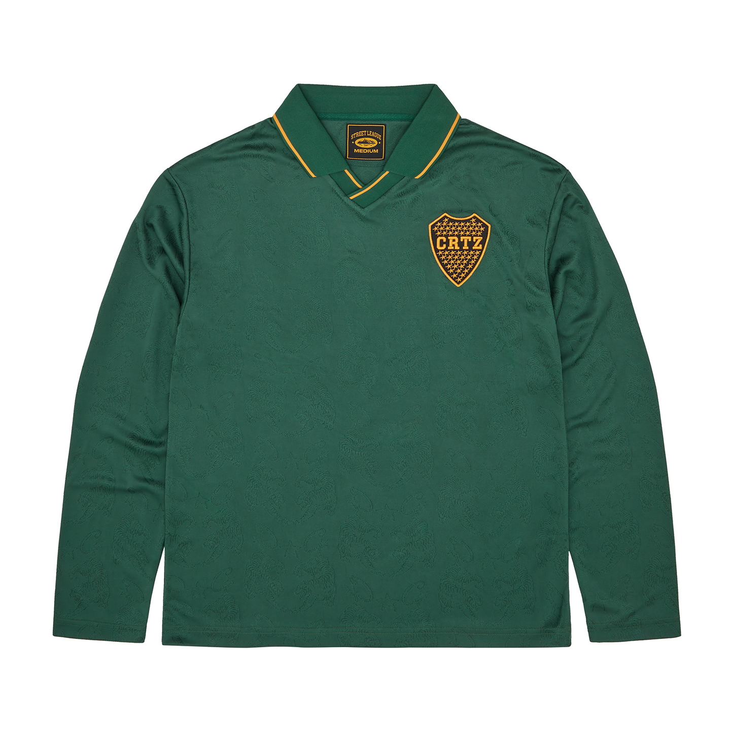 Corteiz Boca Senior Long Sleeve Forest Green