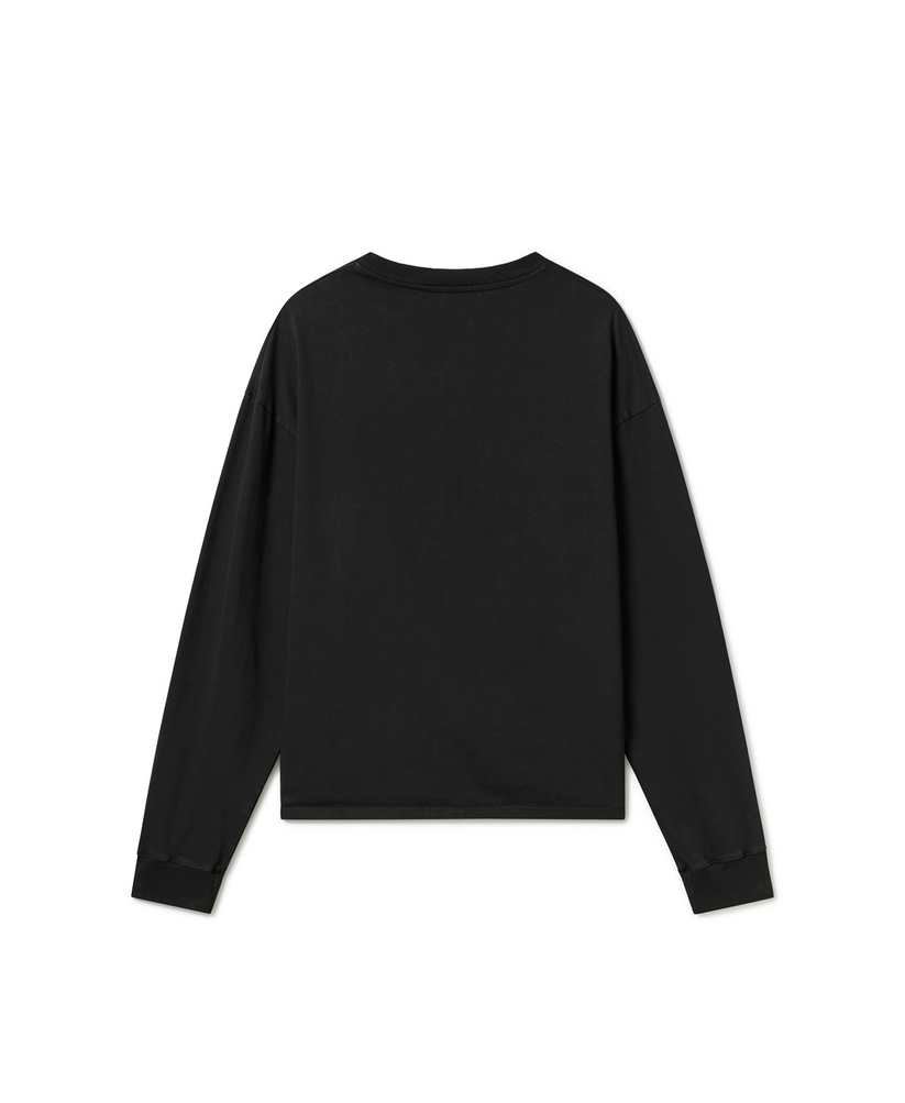 Velour Garments 300 GSM 'Jet Black' Longsleeve