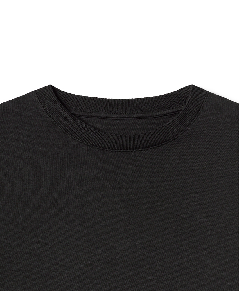 Velour Garments 300 GSM 'Jet Black' Longsleeve