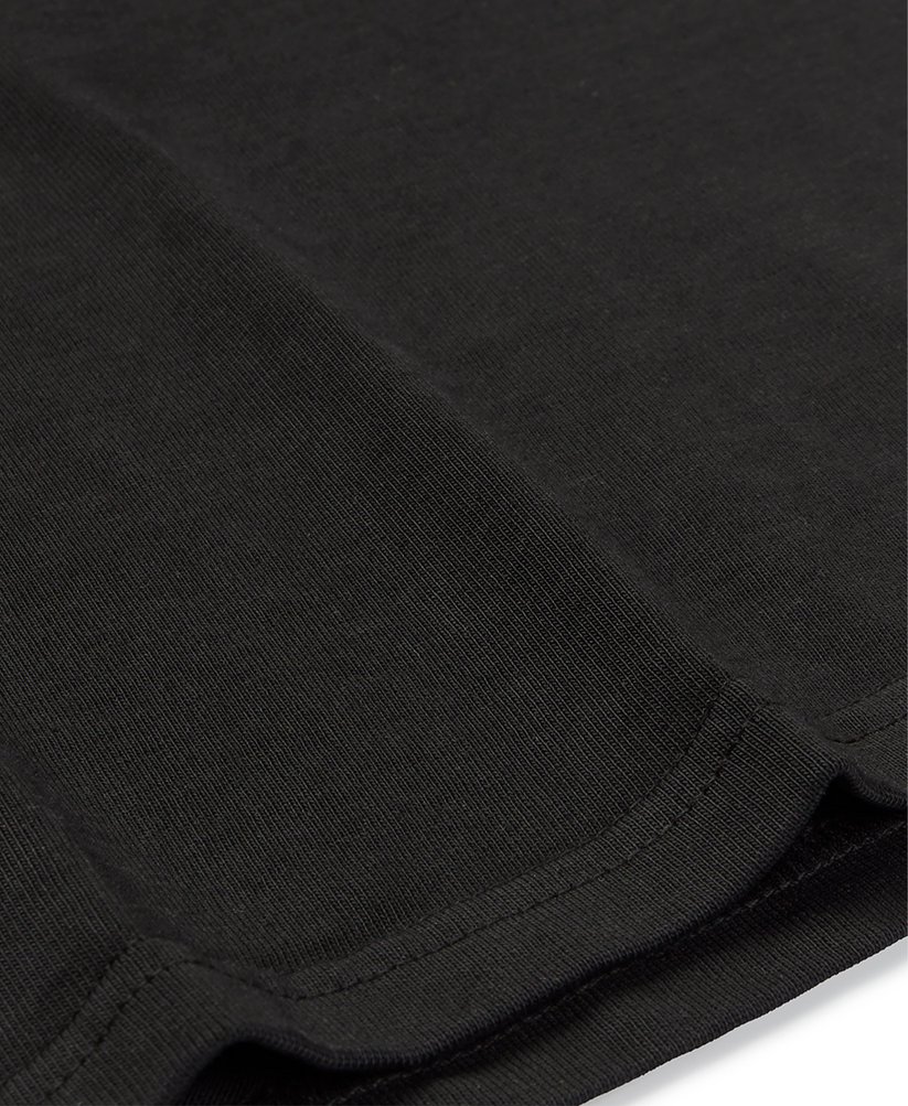 Velour Garments 300 GSM 'Jet Black' Longsleeve